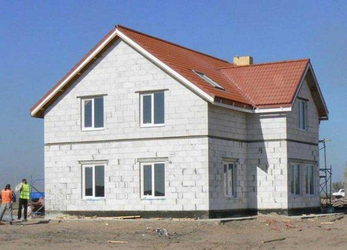 дома из газоблока