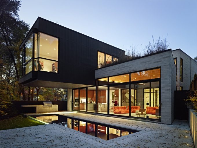 Дизайнерские дома из кирпича Фото №9