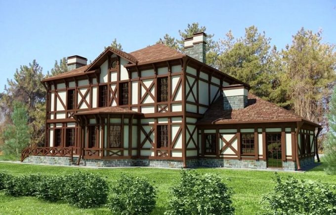дом в стиле фахверт стоимость Фото №10